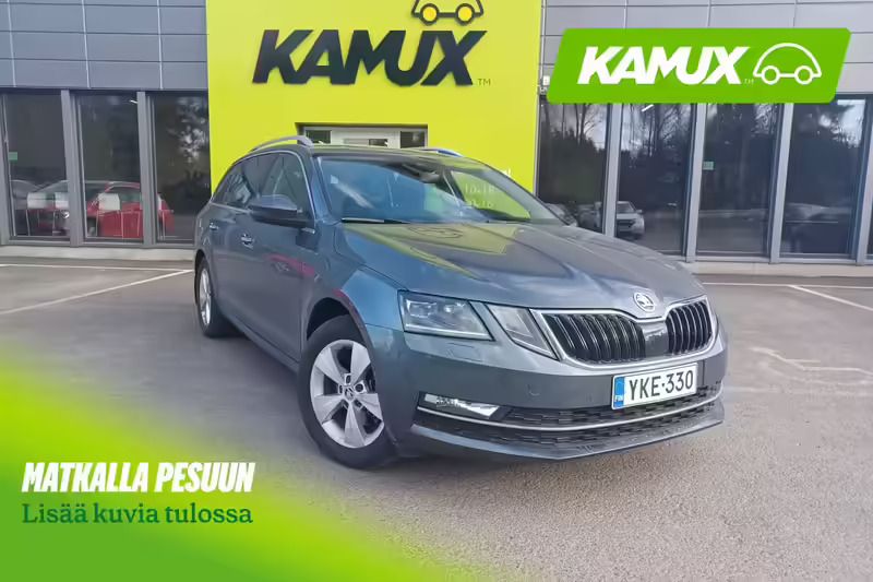 Hopea / harmaa Käytetty 2018 Skoda Octavia Style Sedan | 24 990 € (Hieman kallis) - Kuva 1/3