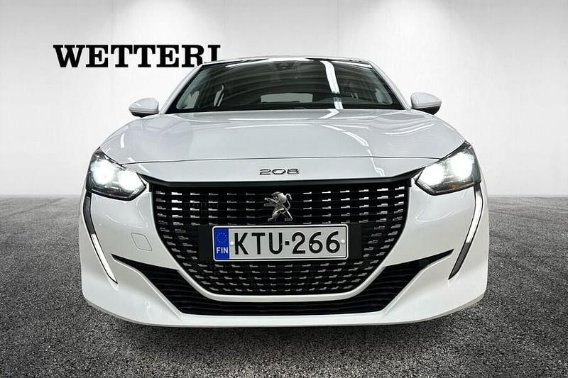 Käytetty Peugeot 208 Active 101 HP (74 kW) 2020 Valkoinen Viistoperä