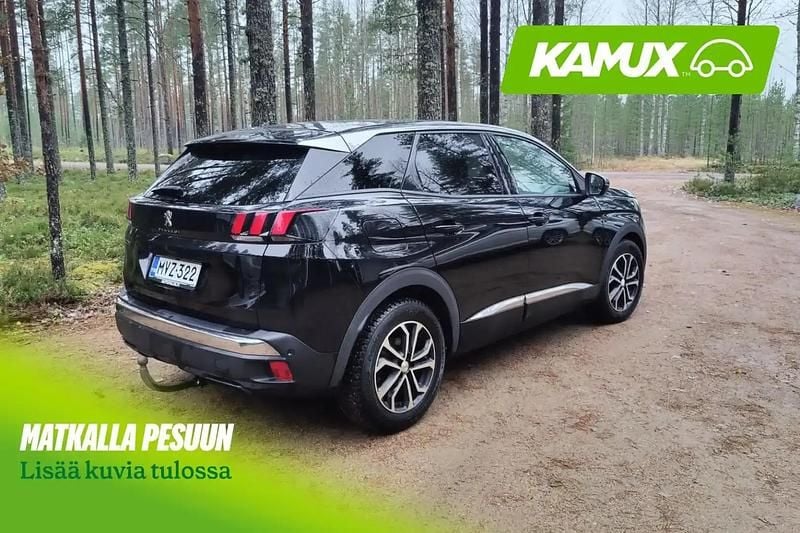 Käytetty Peugeot 3008 Allure 131 HP (96 kW) 2020 Musta Katumaasturi