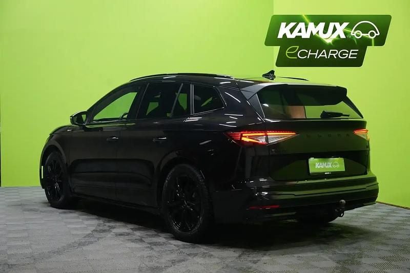 Käytetty Skoda Enyaq iV SportLine 150 kW (204 HP) 2023 Musta Katumaasturi