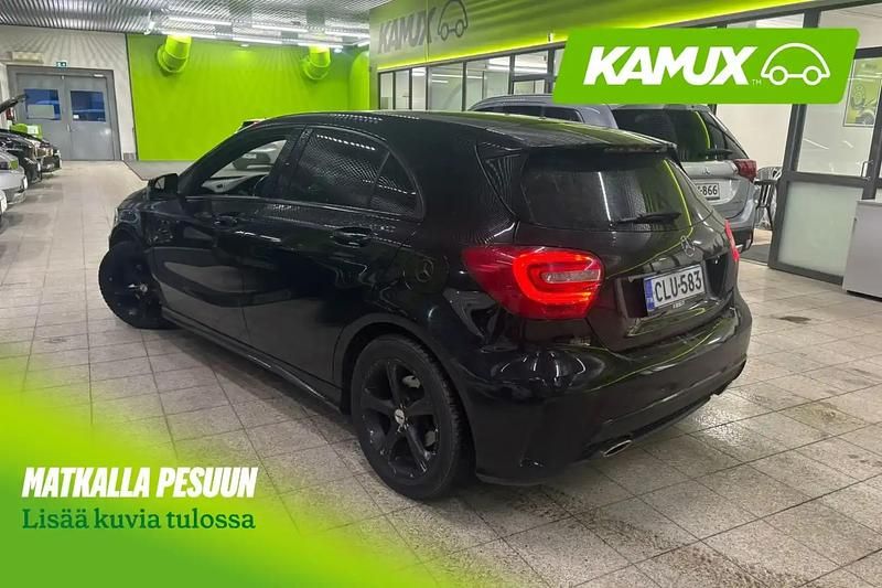 Käytetty Mercedes A180 AMG 109 HP (80 kW) 2014 Musta Sedan