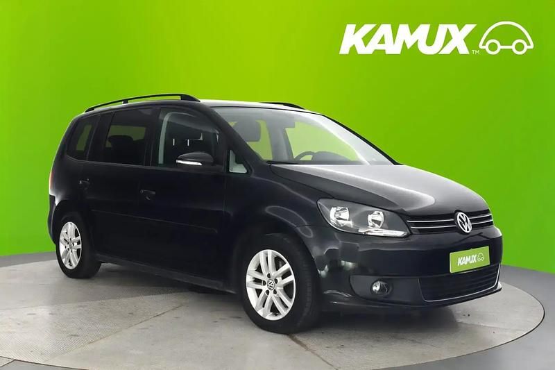 Musta Käytetty 2015 VW Touran Edition Tila-auto | 17 400 € (Perustarjous) - Kuva 1/4