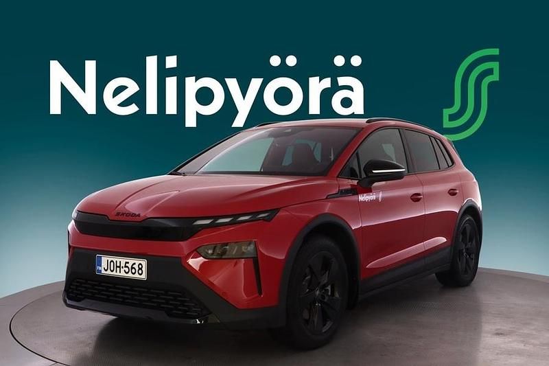 Punainen Käytetty 2025 Skoda Elroq SportLine Katumaasturi | 49 490 € (Hyvä tarjous) - Kuva 1/3