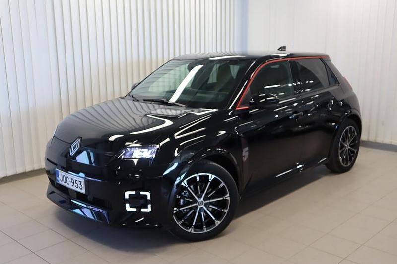 Musta Käytetty 2025 Renault 5 E-Tech Iconic Viistoperä | 36 500 € (Kallis) - Kuva 1/4