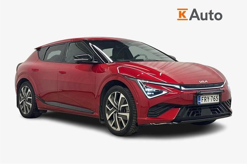 Käytetty Kia EV6 GT-Line 239 kW (325 HP) 2025 Punainen Katumaasturi