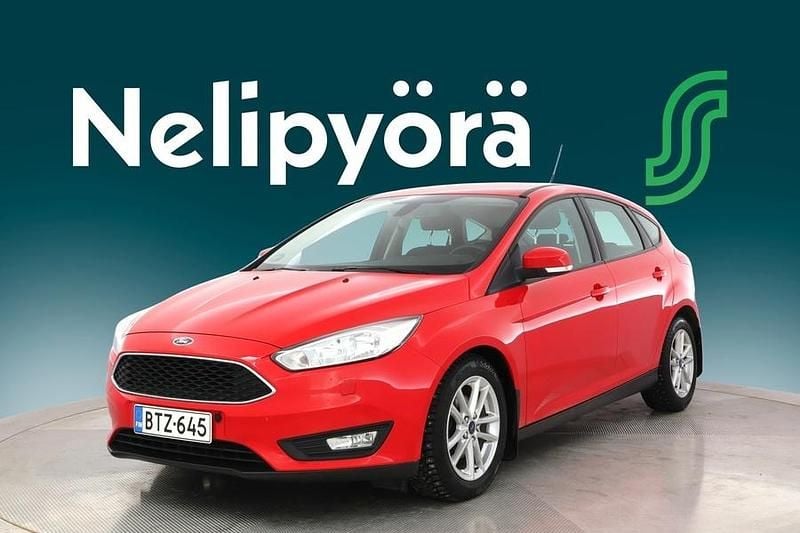 Punainen Käytetty 2017 Ford Focus Trend Viistoperä | 9 550 € (Supertarjous) - Kuva 1/3