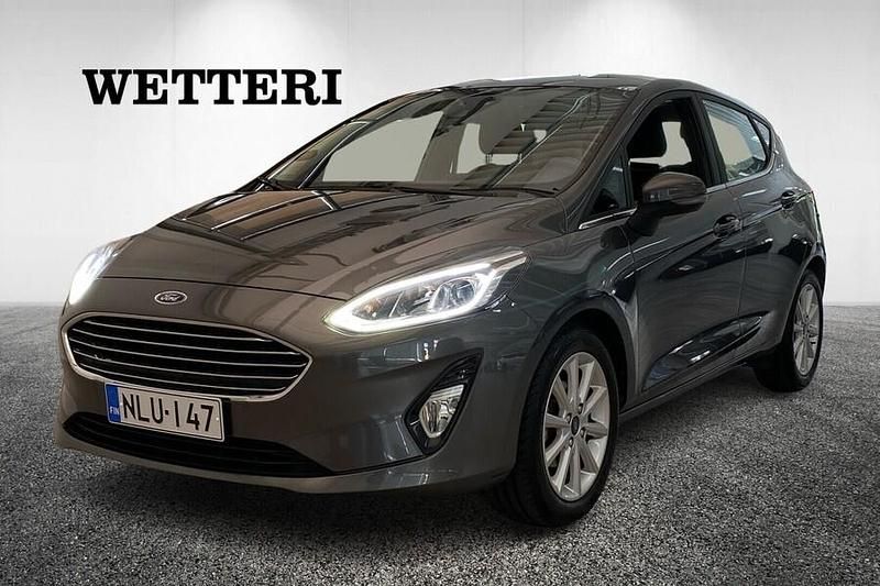 Harmaa Käytetty 2020 Ford Fiesta Titanium Viistoperä | 12 390 € (Perustarjous) - Kuva 1/4