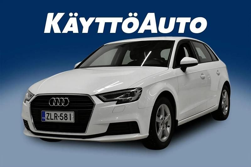 Käytetty Audi A3 Sportback Business 116 HP (85 kW) 2018 Valkoinen Viistoperä