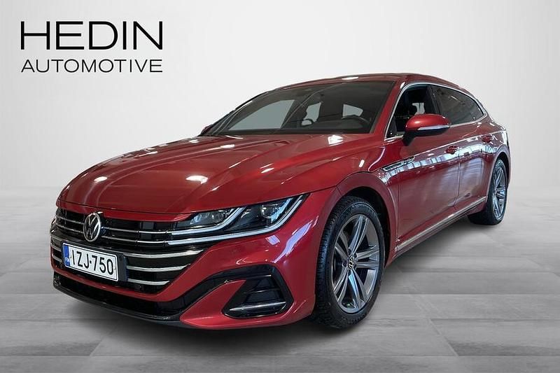 Käytetty VW Arteon R-line 218 HP (160 kW) 2021 Punainen Farmari