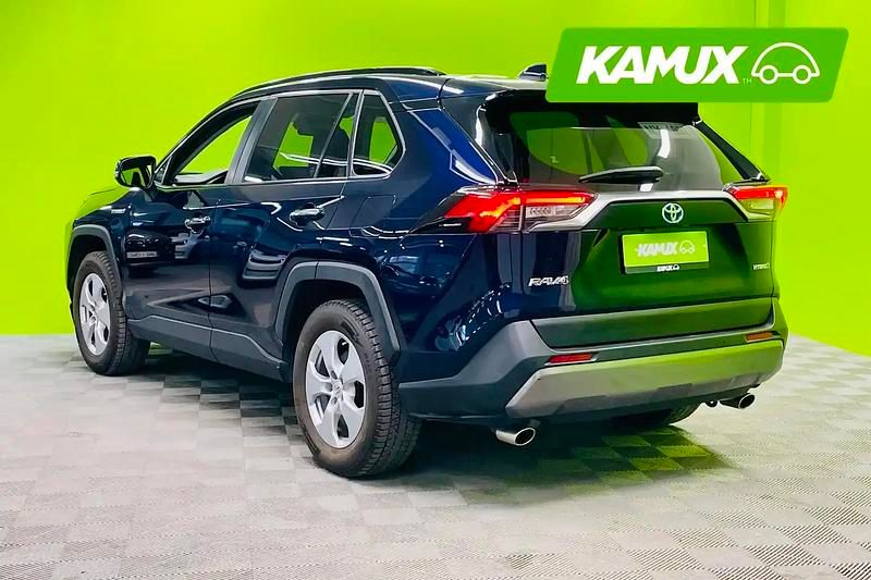 Käytetty Toyota RAV4 Hybrid Executive 222 HP (163 kW) 2020 Sininen Katumaasturi