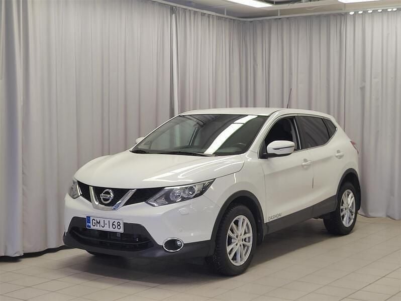 Käytetty Nissan Qashqai Acenta 116 HP (85 kW) 2017 Valkoinen Katumaasturi