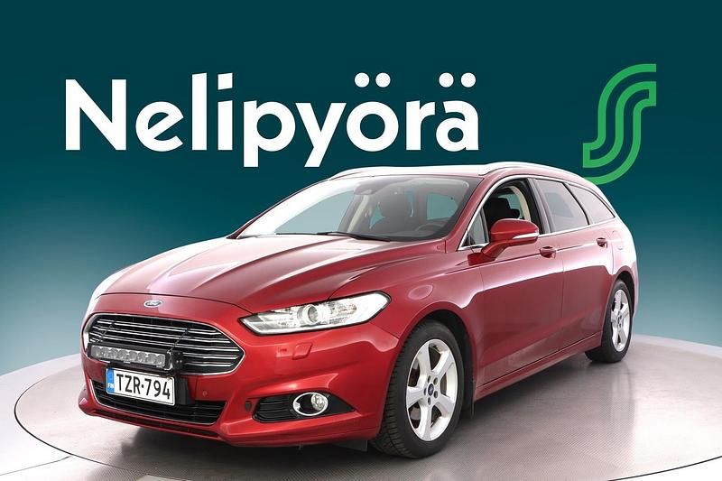 Punainen Käytetty 2014 Ford Mondeo Titanium Farmari | 11 800 € (Perustarjous) - Kuva 1/3