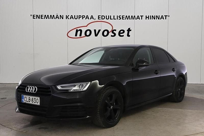 Musta Käytetty 2017 Audi A4 Business Sedan | 24 770 € (Hieman kallis) - Kuva 1/4