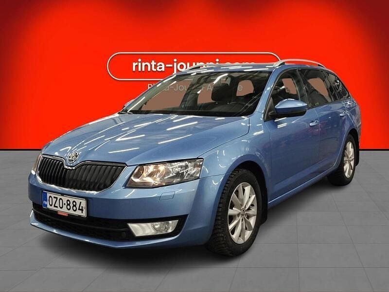 Sininen Käytetty 2016 Skoda Octavia Ambition Farmari | 12 980 € (Perustarjous) - Kuva 1/3