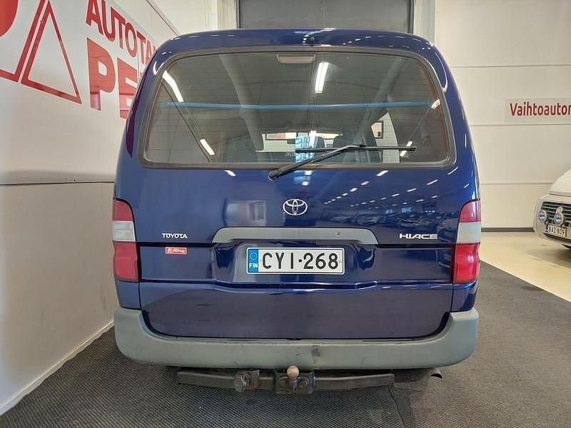 Käytetty Toyota HiAce 88 HP (64 kW) 2005 Sininen Van