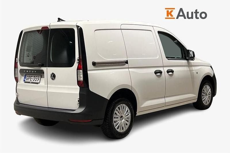 Käytetty VW Caddy Pro 75 HP (55 kW) 2023 Valkoinen Tila-auto