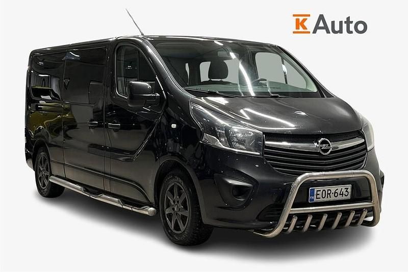 Käytetty Opel Vivaro 125 HP (91 kW) 2017 Musta Tila-auto