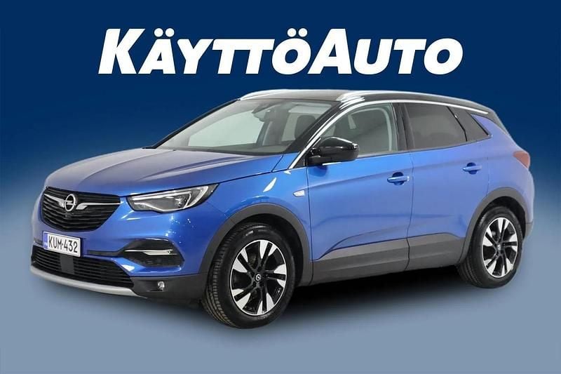 Käytetty Opel Grandland X Executive 131 HP (96 kW) 2021 Met. sininen Katumaasturi