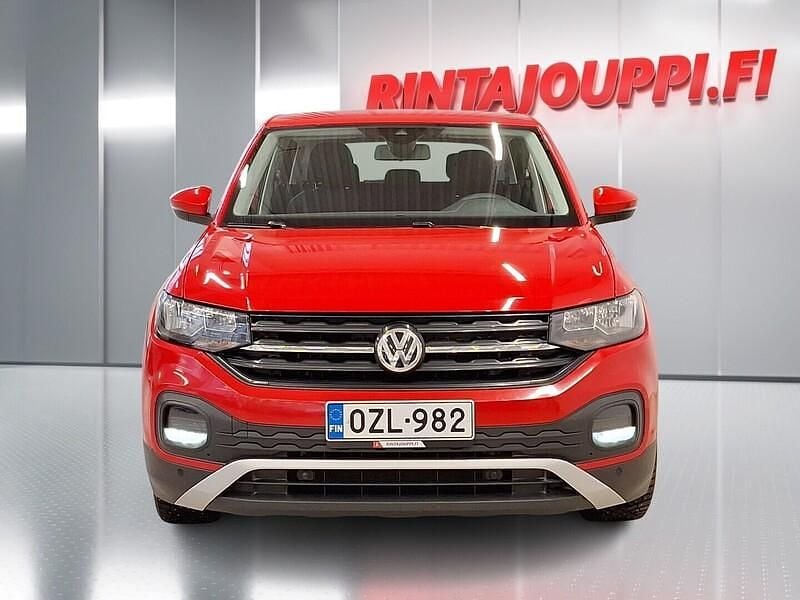 Käytetty VW T-Cross 116 HP (85 kW) 2020 Punainen Katumaasturi