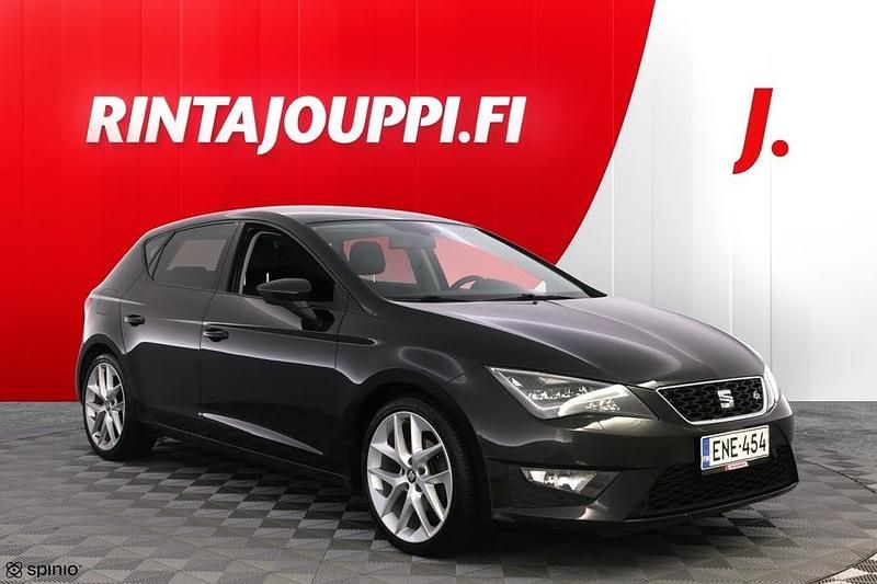 Musta Käytetty 2015 Seat Leon FR Viistoperä | 11 280 € (Perustarjous) - Kuva 1/3