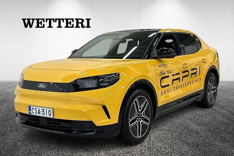 Käytetty Ford Capri Extended Range 250 kW (340 HP) 2025 Keltainen Katumaasturi