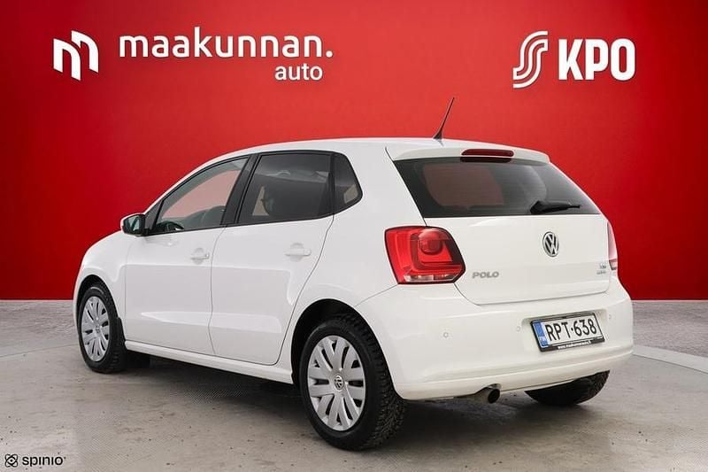 Käytetty VW Polo Comfortline 90 HP (66 kW) 2012 Valkoinen Viistoperä