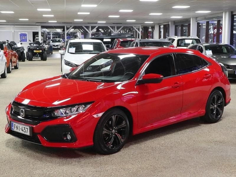 Käytetty Honda Civic Sport 126 HP (92 kW) 2019 Punainen Viistoperä