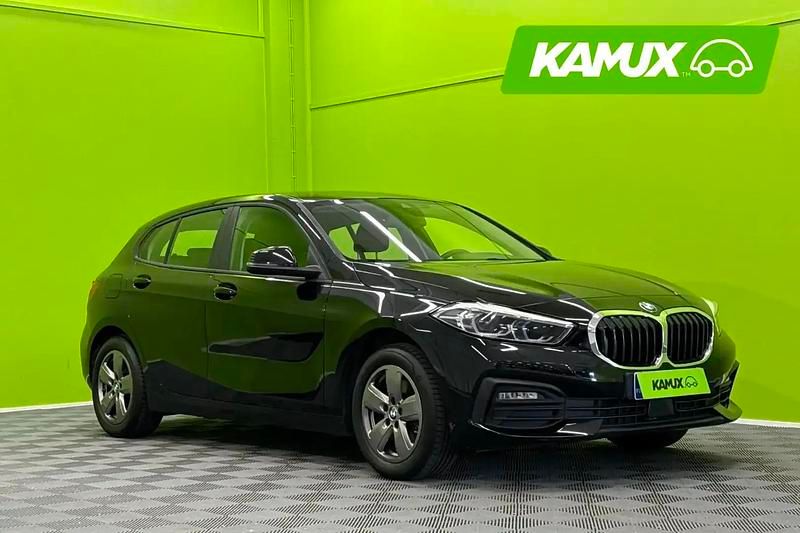 Musta Käytetty 2022 BMW 118 Viistoperä | 22 190 € (Hyvä tarjous) - Kuva 1/4