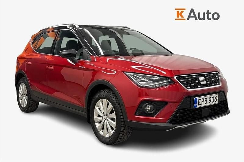 Käytetty Seat Arona XCELLENCE 116 HP (85 kW) 2018 Met. punainen Katumaasturi