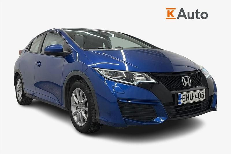 Käytetty Honda Civic Comfort 99 HP (72 kW) 2016 Sininen Viistoperä
