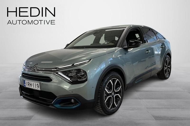 Käytetty Citroën e-C4 Comfort 114 kW (156 HP) 2023 Sininen Viistoperä