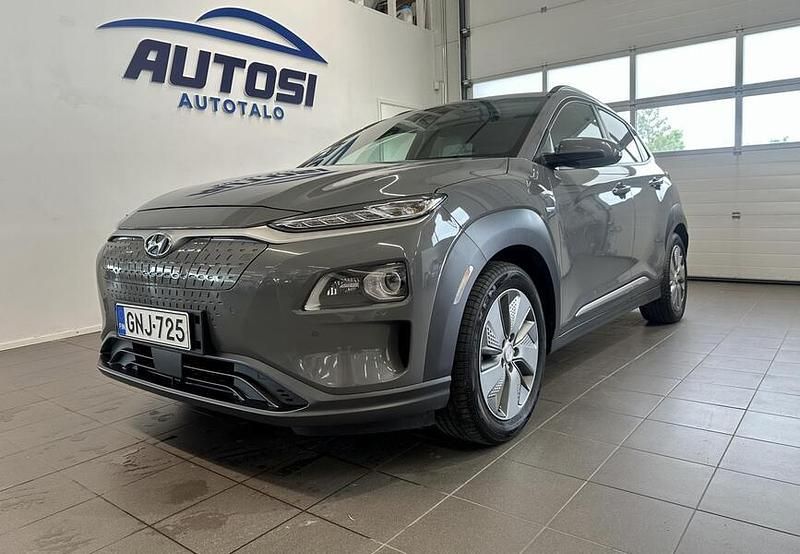 Harmaa Käytetty 2019 Hyundai Kona Style Katumaasturi | 19 770 € (Perustarjous) - Kuva 1/4