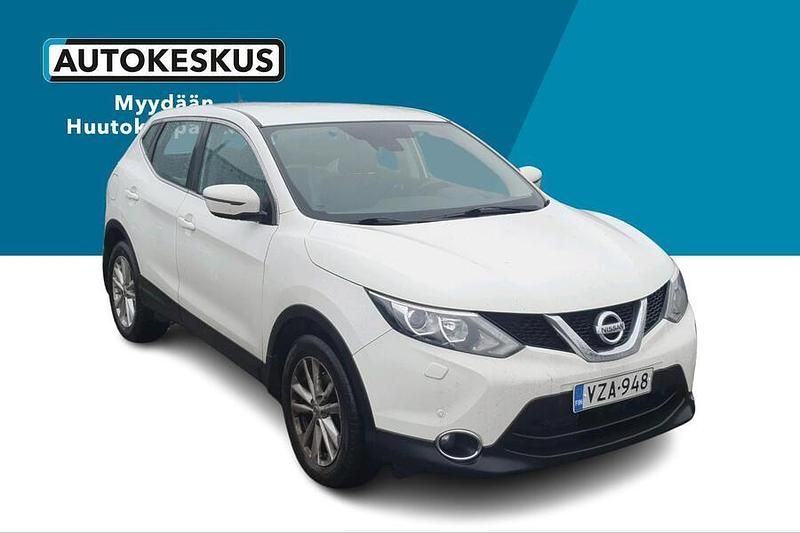 Valkoinen Käytetty 2016 Nissan Qashqai Acenta Katumaasturi | 9 400 € (Perustarjous) - Kuva 1/4