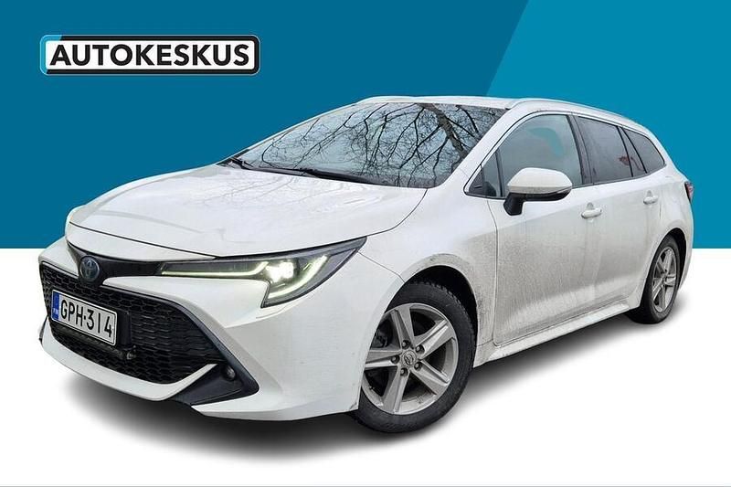 Valkoinen Käytetty 2022 Toyota Corolla Business Edition Farmari | 21 490 € (Perustarjous) - Kuva 1/2