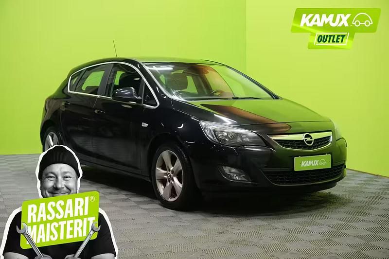 Musta Käytetty 2010 Opel Astra Sport Viistoperä | 2 400 € (Hyvä tarjous) - Kuva 1/4