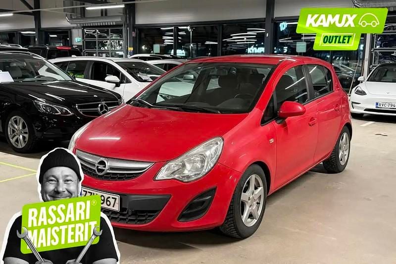 Käytetty Opel Corsa Enjoy 86 HP (63 kW) 2011 Keltainen Viistoperä