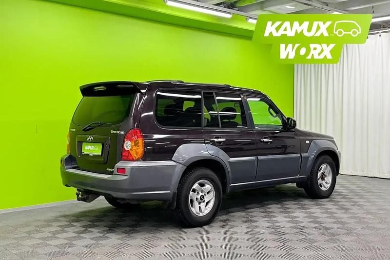 Käytetty Hyundai Terracan 194 HP (142 kW) 2002 Punainen Katumaasturi
