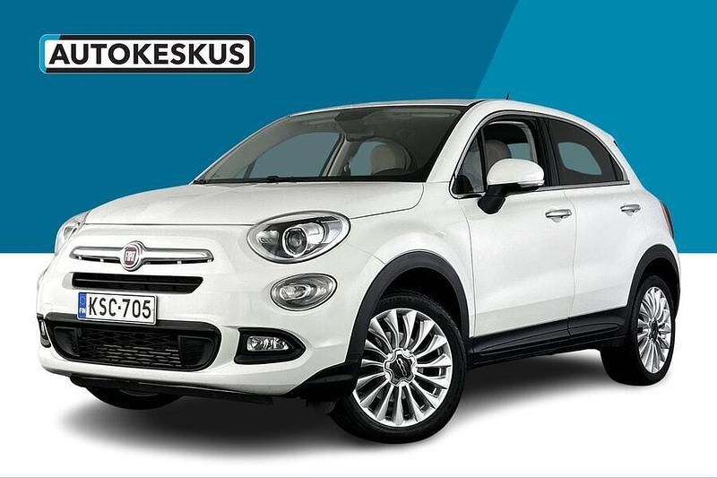 Valkoinen Käytetty 2016 Fiat 500X Lounge Katumaasturi | 10 900 € - Kuva 1/3