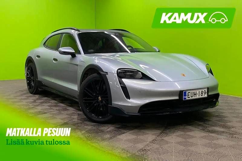Dolomite silver metallic Käytetty 2022 Porsche Taycan Cross Turismo Farmari | 65 900 € (Hyvä tarjous) - Kuva 1/4