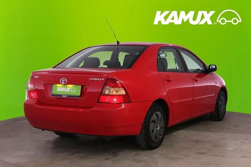 Käytetty Toyota Corolla Terra 97 HP (71 kW) 2003 Punainen Sedan