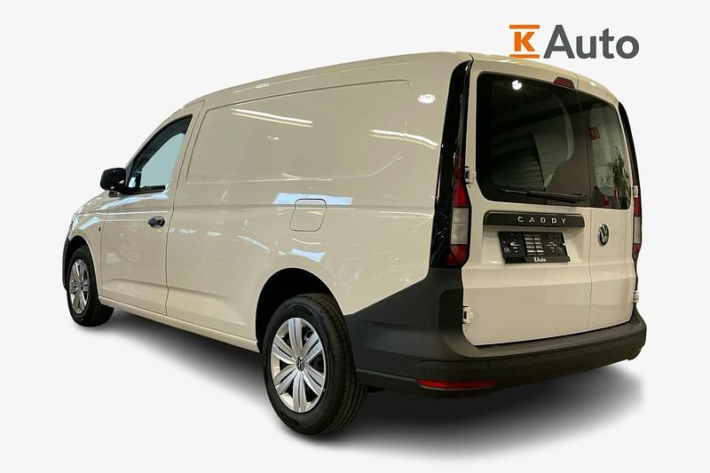 Uusi VW Caddy Maxi 101 HP (74 kW) 2025 Valkoinen Tila-auto