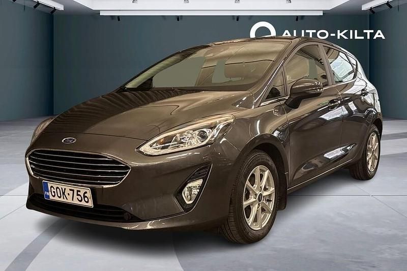 Harmaa Käytetty 2020 Ford Fiesta Titanium Viistoperä | 9 890 € (Perustarjous) - Kuva 1/4