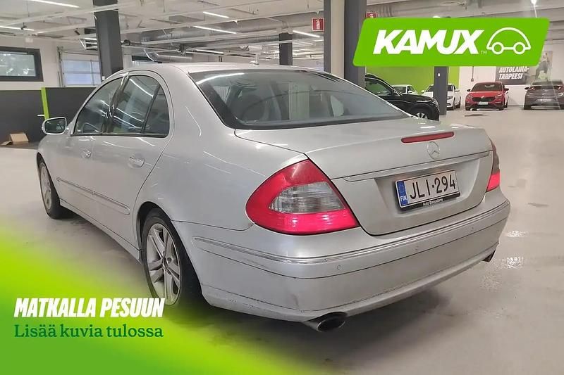 Käytetty Mercedes E280 Avantgarde 190 HP (139 kW) 2009 Hopea / harmaa Sedan
