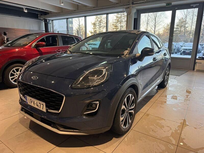 Sininen Käytetty 2022 Ford Puma Titanium Katumaasturi | 13 480 € (Hyvä tarjous) - Kuva 1/1
