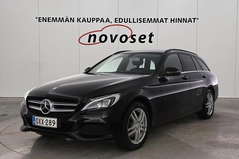 Käytetty Mercedes C220 Business 170 HP (125 kW) 2017 Musta Farmari