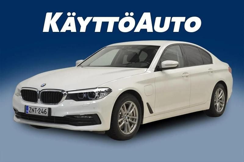 Käytetty BMW 530e Sport Line 252 HP (185 kW) 2020 Valkoinen Sedan