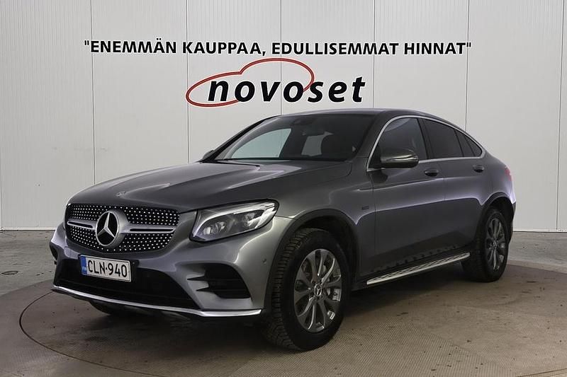 Käytetty Mercedes GLC350 Business 211 HP (155 kW) 2018 Harmaa Coupe - kaksiovinen