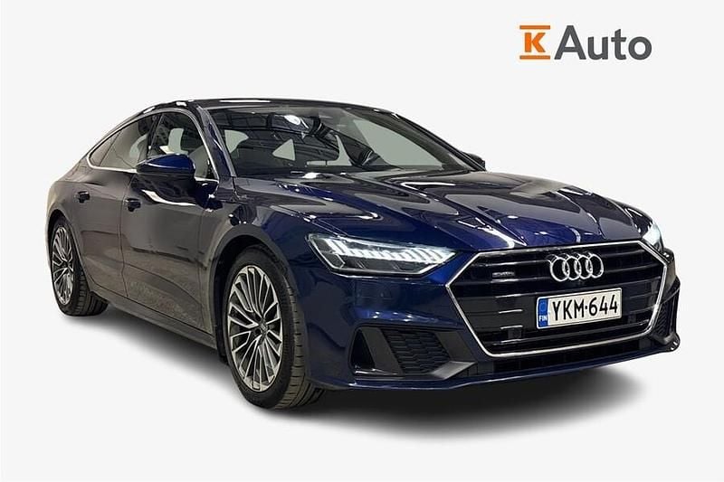 Sininen Käytetty 2020 Audi A7 Business Viistoperä | 39 890 € (Supertarjous) - Kuva 1/4