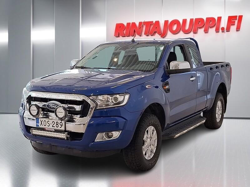 Käytetty Ford Ranger XLT 160 HP (117 kW) 2020 Sininen Nouto