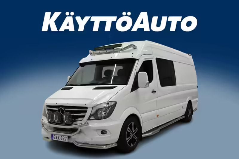 Valkoinen Käytetty 2018 Mercedes Sprinter Van | 44 900 € - Kuva 1/4